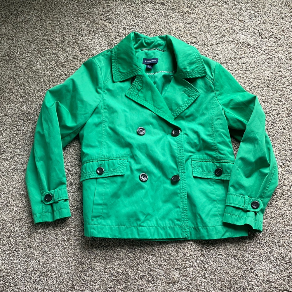 Lands End | Green Jacket